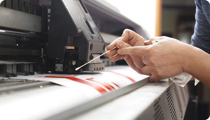 Industrial printing equipment and machinery